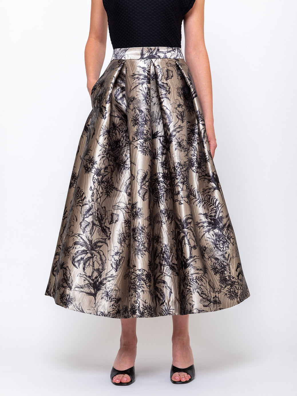 Lunatica Milano Luna K Skirt Moiré Parrot