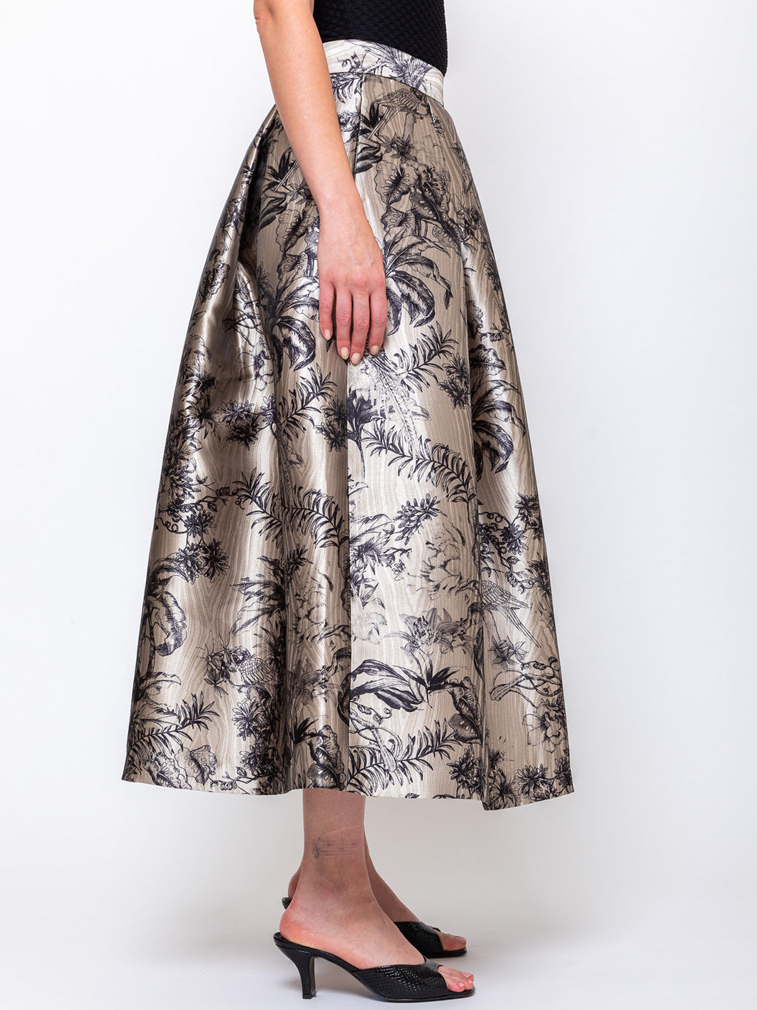 Lunatica Milano Luna K Skirt Moiré Parrot