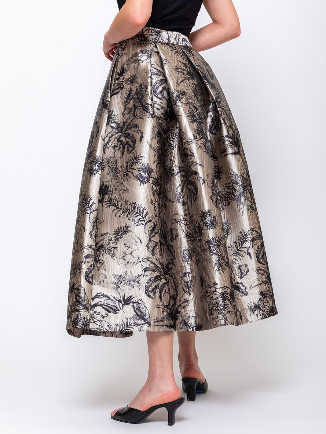 Lunatica Milano Luna K Skirt Moiré Parrot