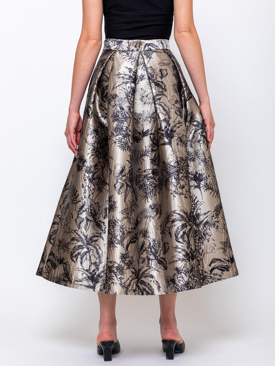 Lunatica Milano Luna K Skirt Moiré Parrot