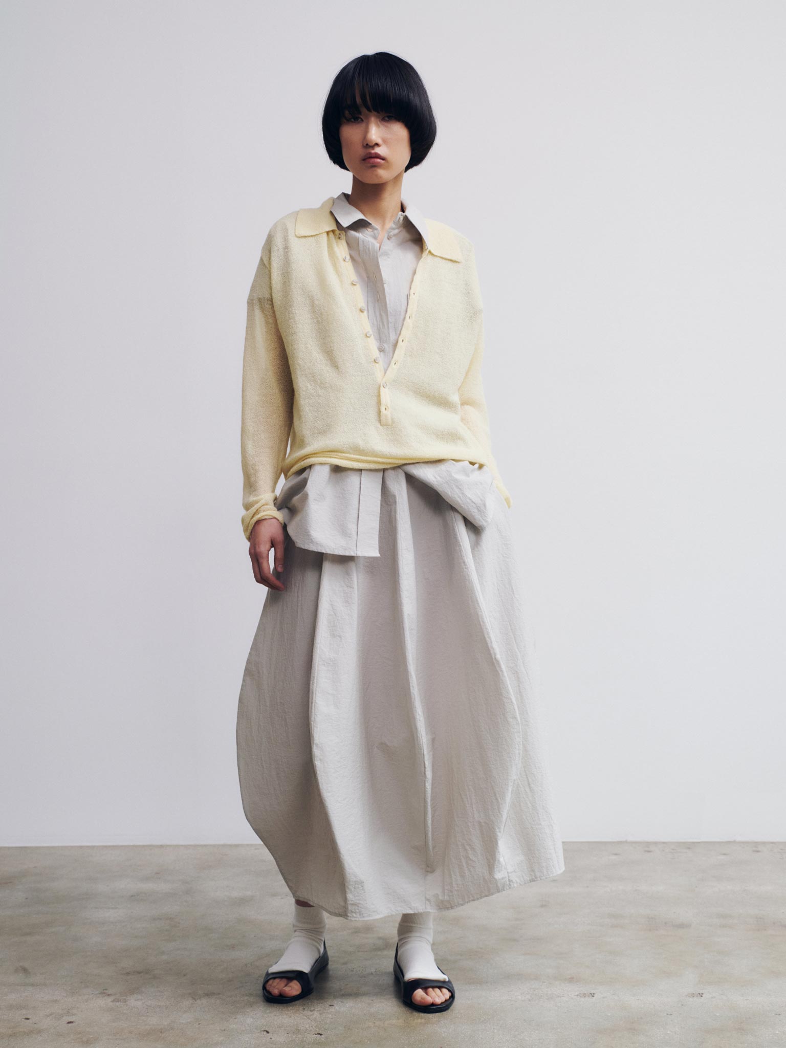 Rus Luna Skirt - Cement