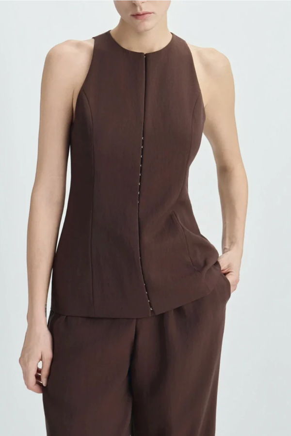 Sophie Rue Lustrelle Top - Espresso
