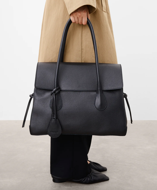 Flattered Lydia Tote Bag Grained Leather