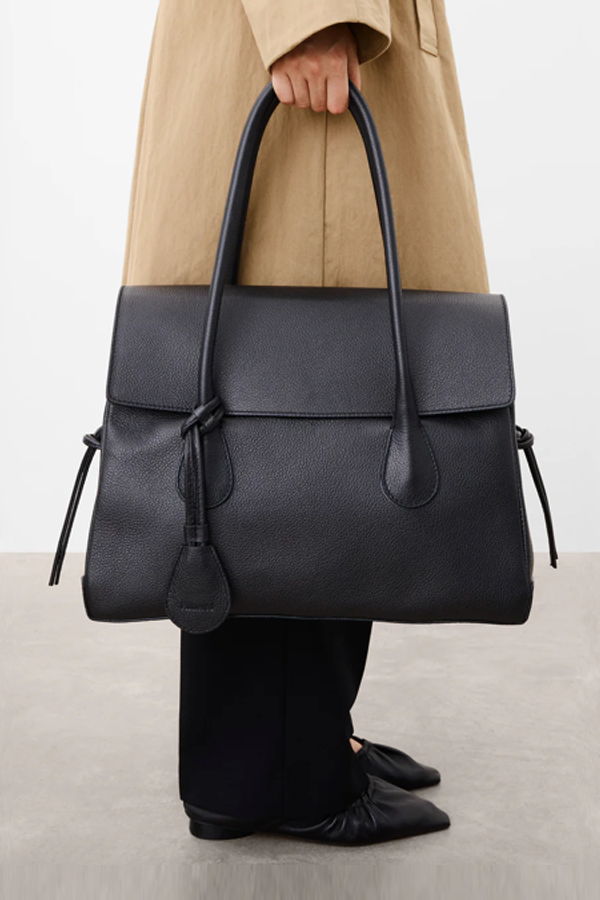 Flattered Lydia Tote Bag Grained Leather