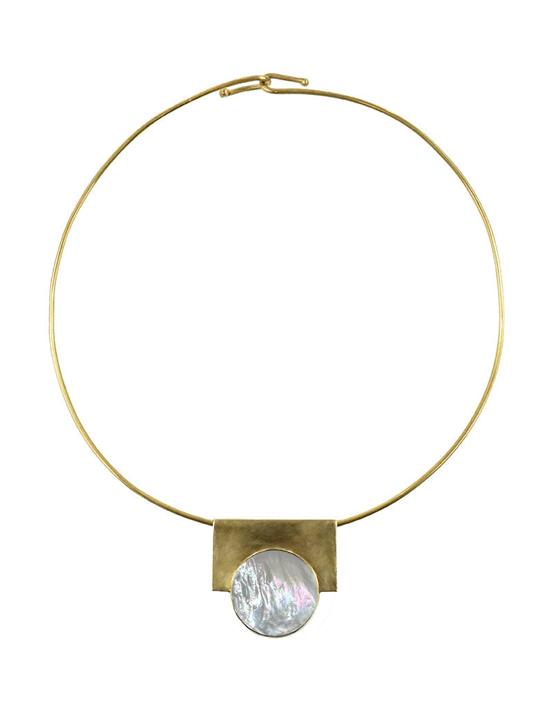 MAAARI LUNAR COLLAR - PEARL