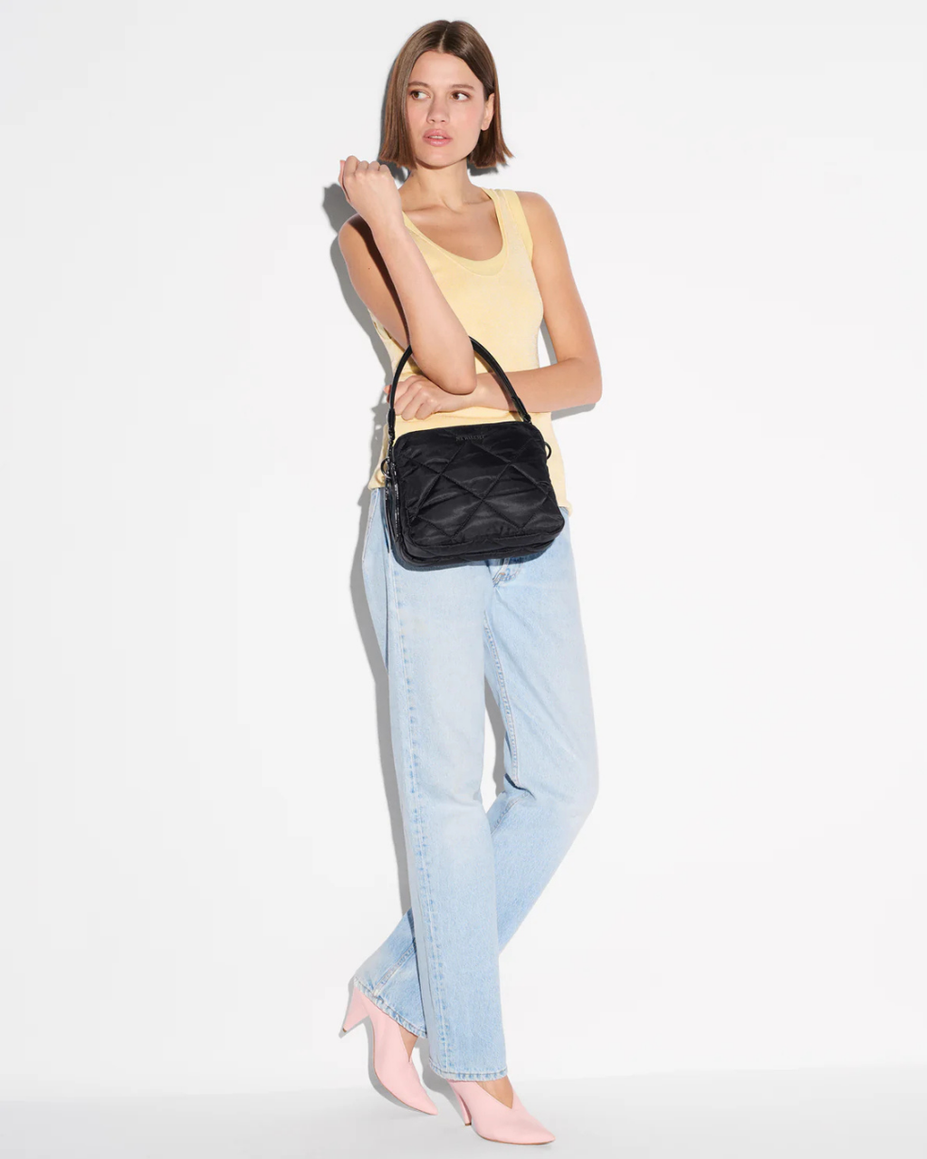 MZ Wallace Madison Crossbody - Black