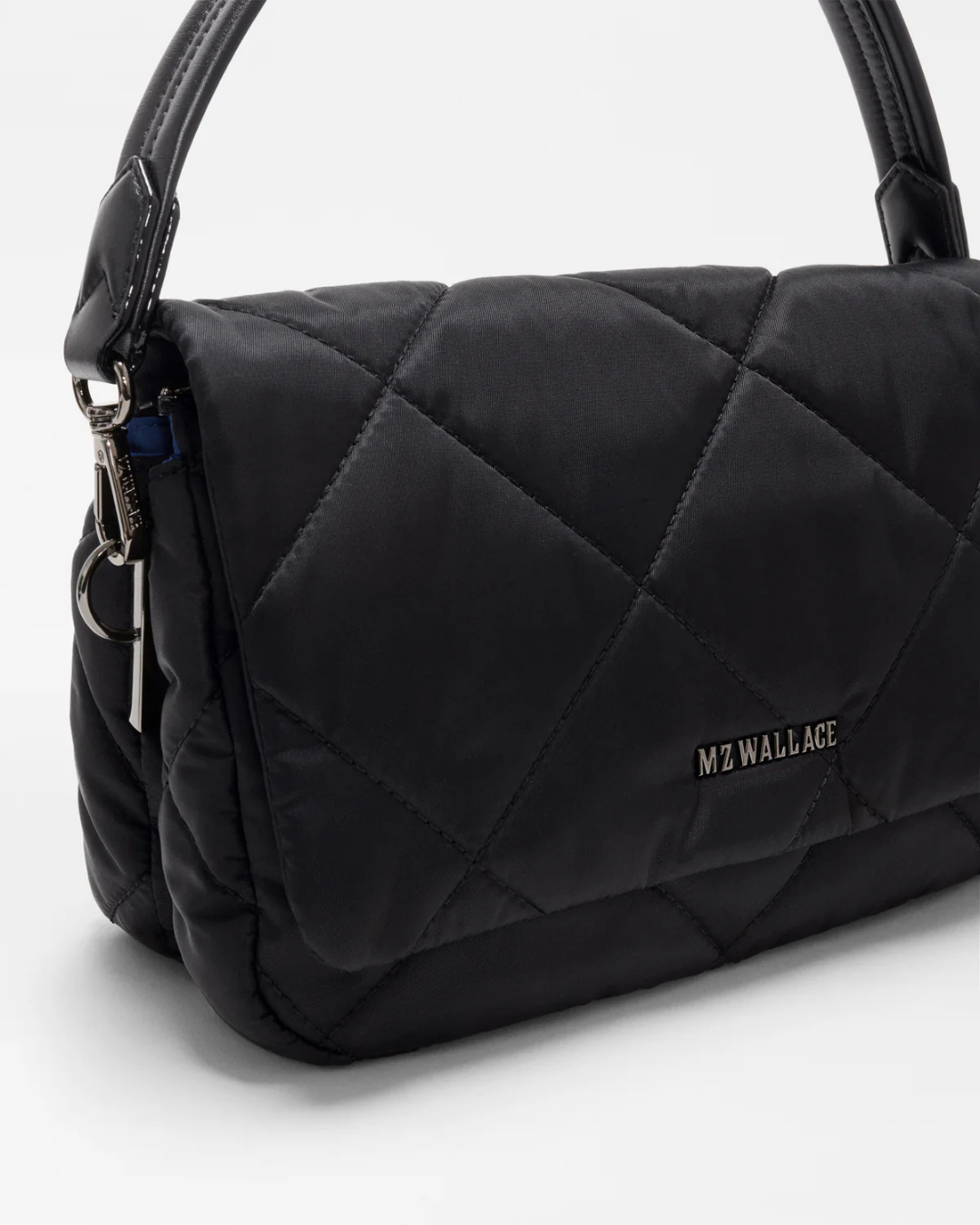 MZ Wallace Madison Flap Crossbody - Black