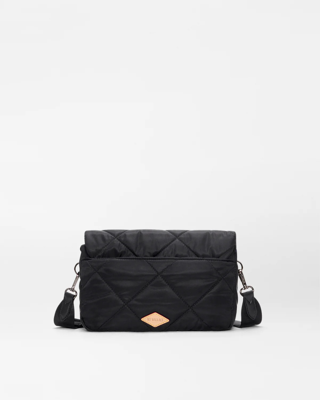 MZ Wallace Madison Flap Crossbody - Black