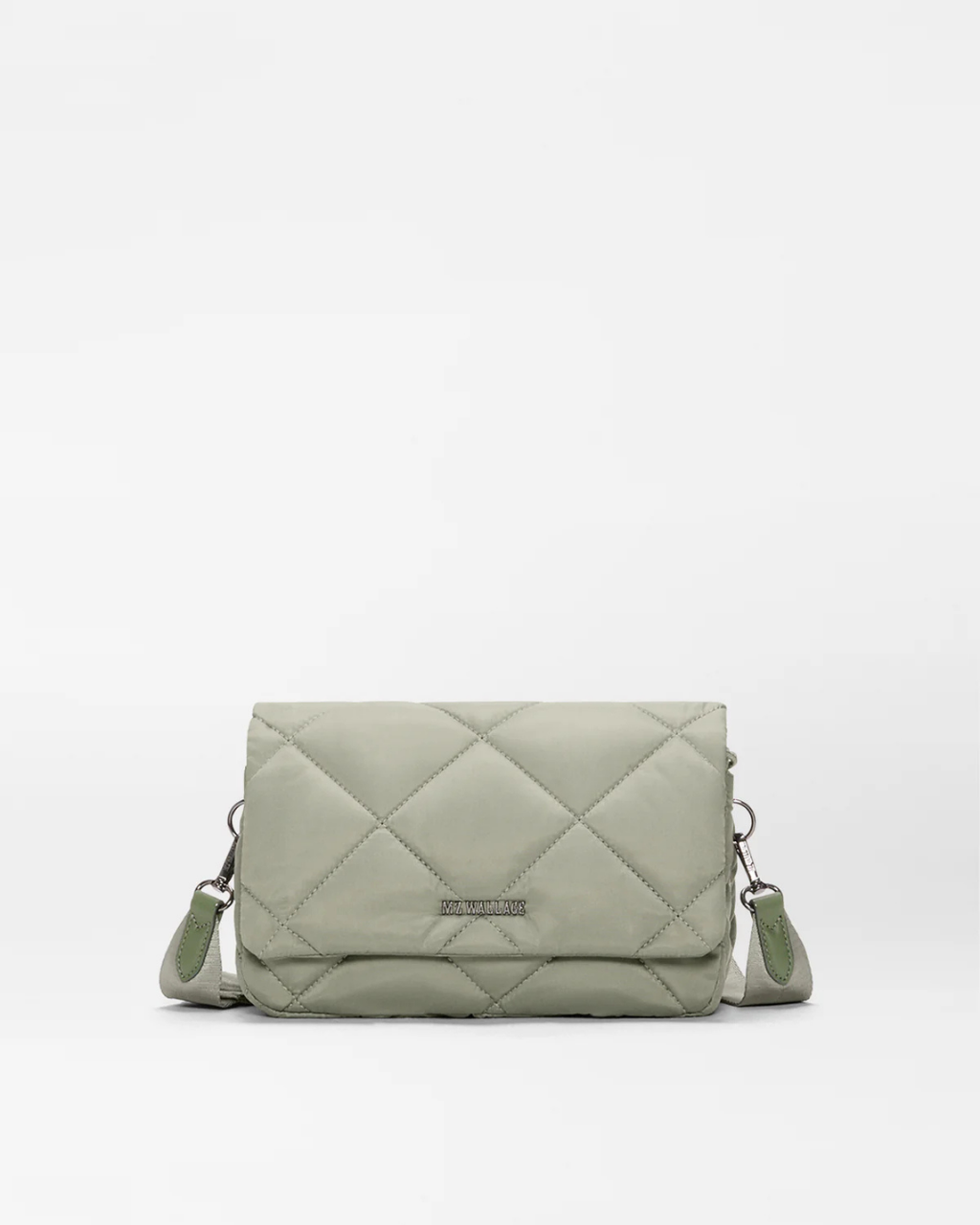 MZ Wallace Madison Flap Crossbody - Agave Green
