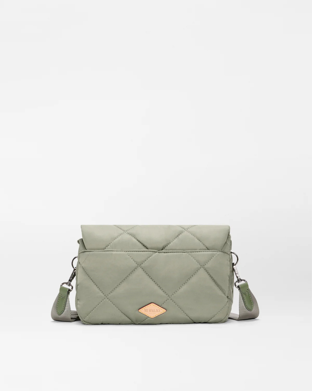MZ Wallace Madison Flap Crossbody - Agave Green
