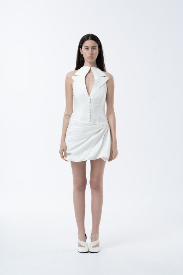 MAET Dennisya Mini Dress - White