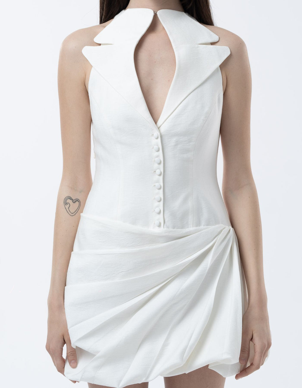 MAET Dennisya Mini Dress - White