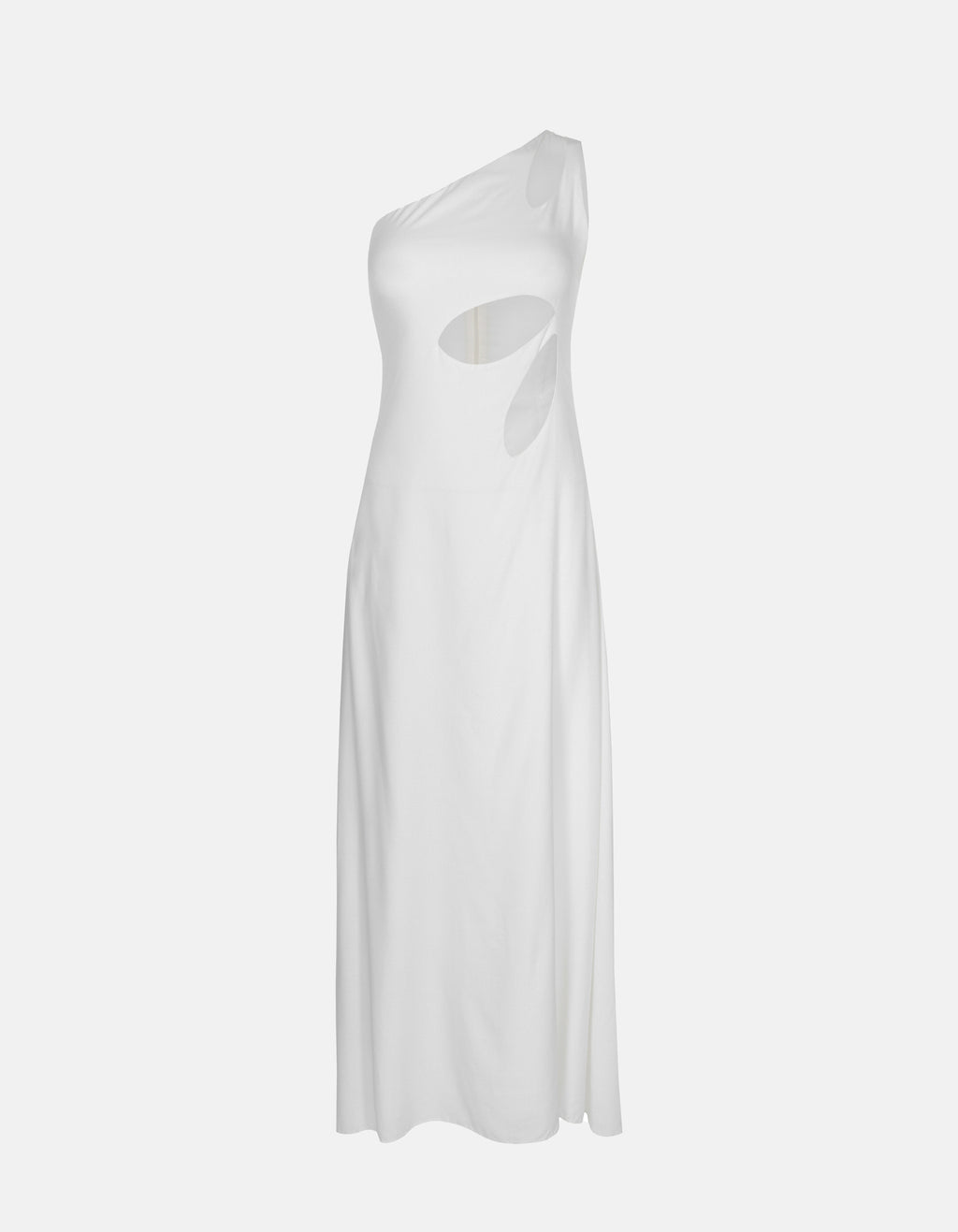 MAET MEGI Cut Out Midi Dress - White
