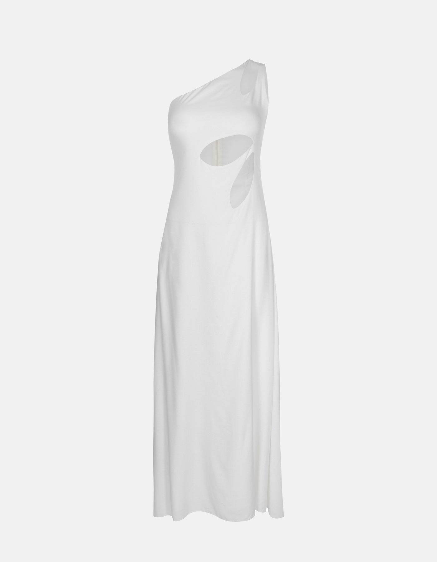 MAET MEGI Cut Out Midi Dress - White