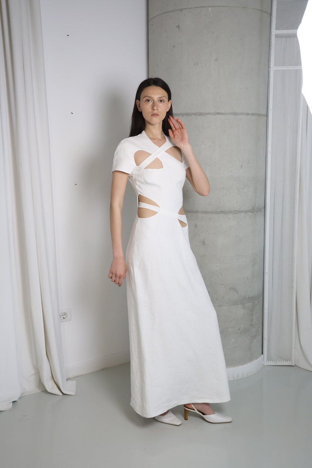 MAET Misa Linen Long Dress