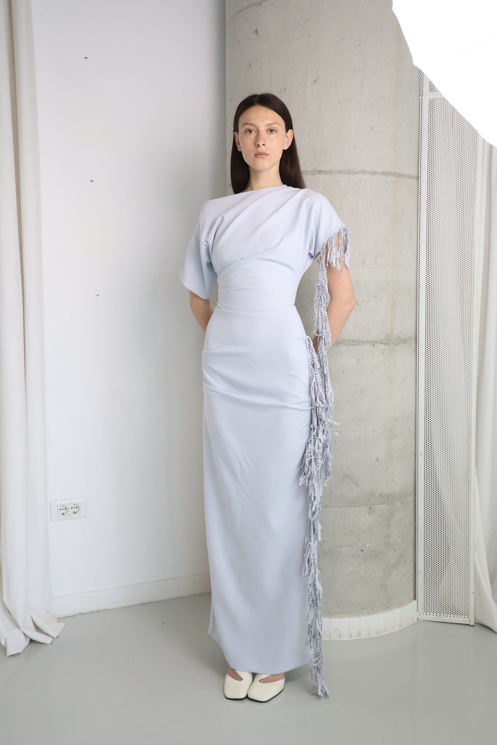MAET Niri Maxi Dress - Light Blue