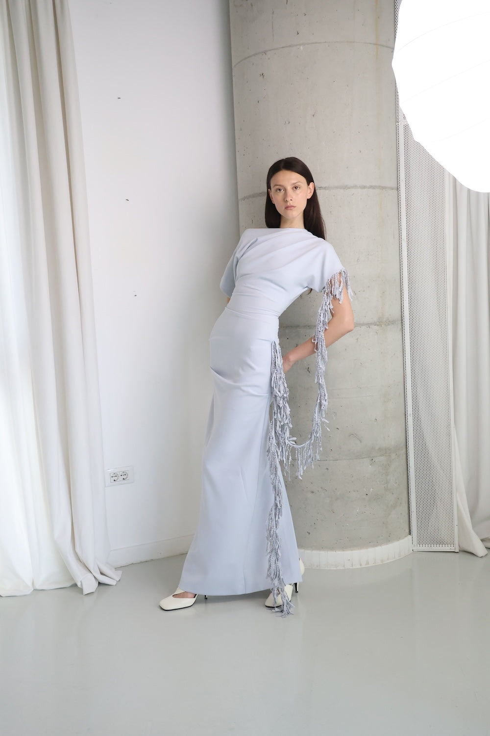 MAET Niri Maxi Dress - Light Blue