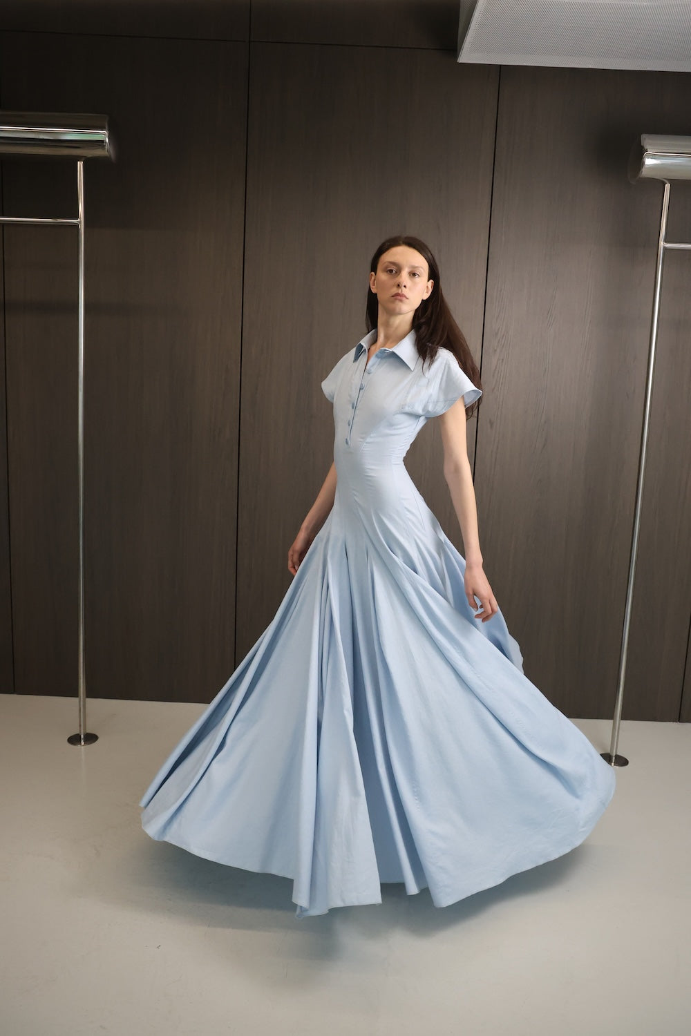 MAET Raina Maxi Dress - Soft Blue