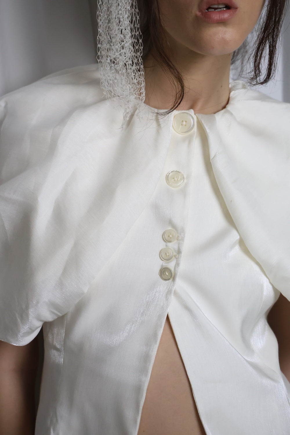 MAET Renet Cape Top Set - White