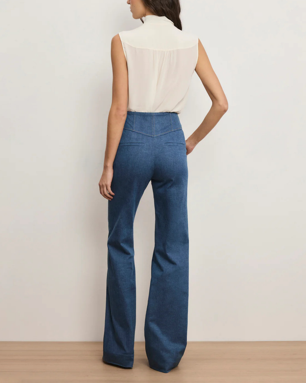 Veronica Beard Magnolia Blouse - Dove