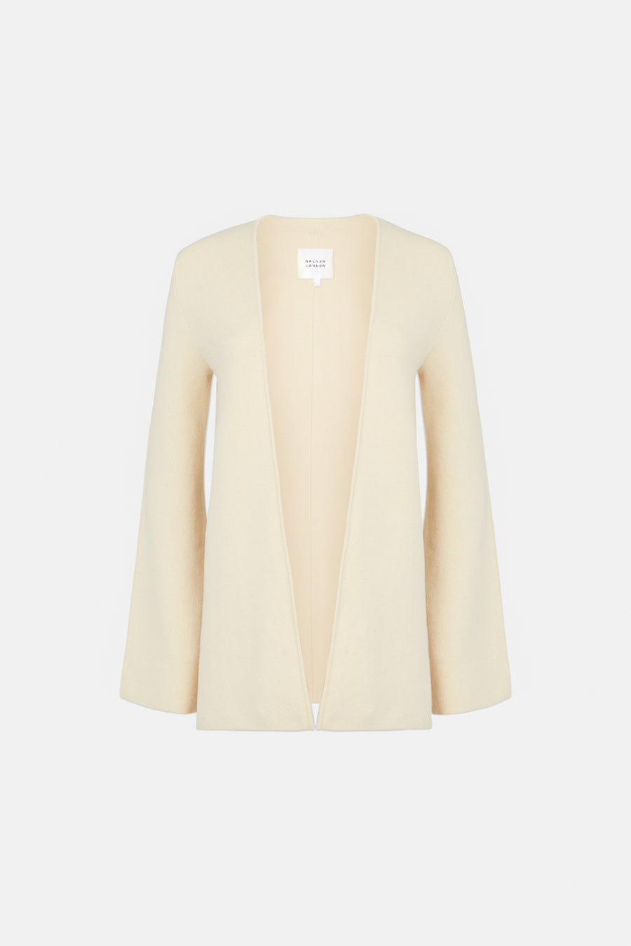GALVAN LONDON Maia Cashmere Jacket - Vanilla