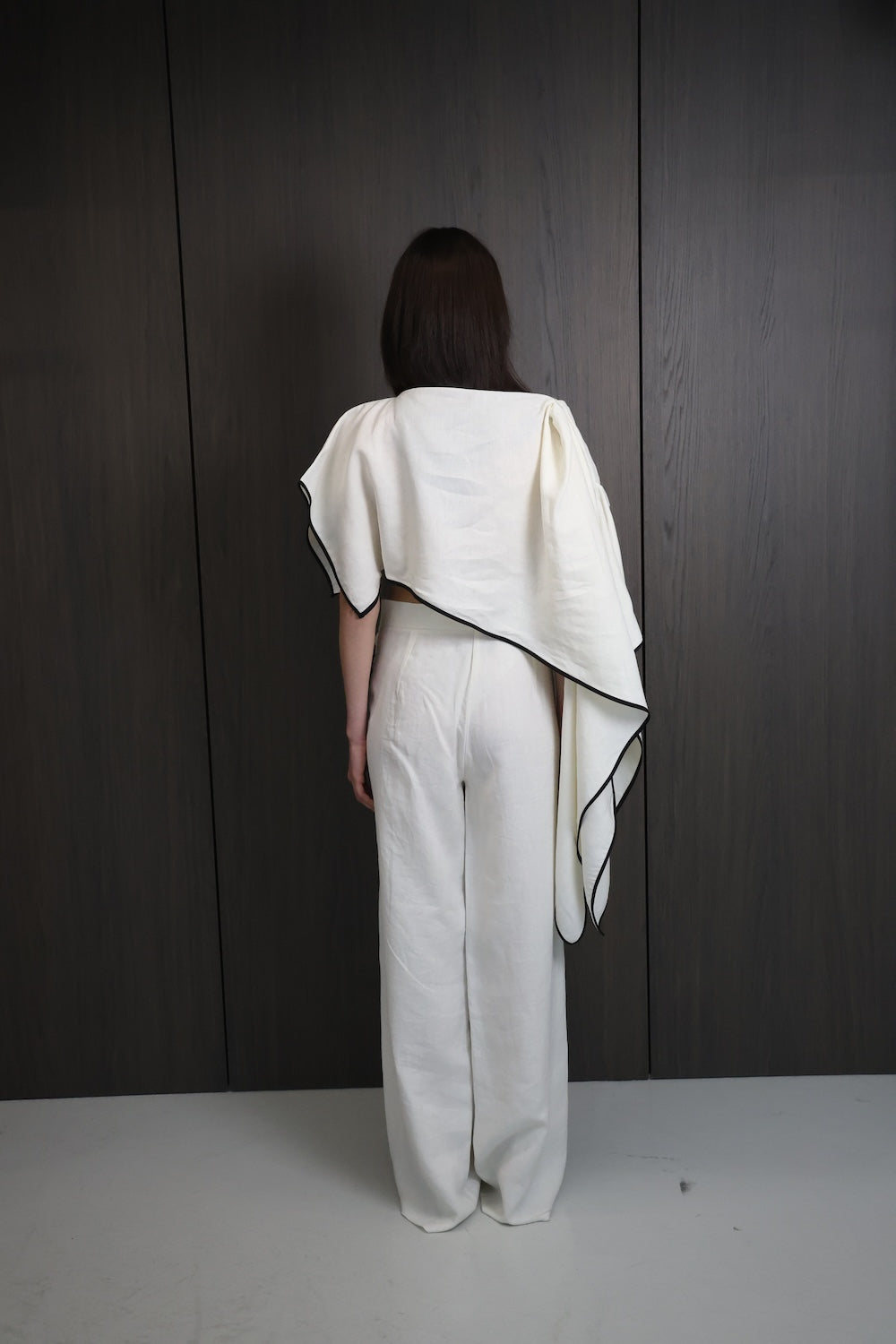 MAET Maila Linen Top - Ivory