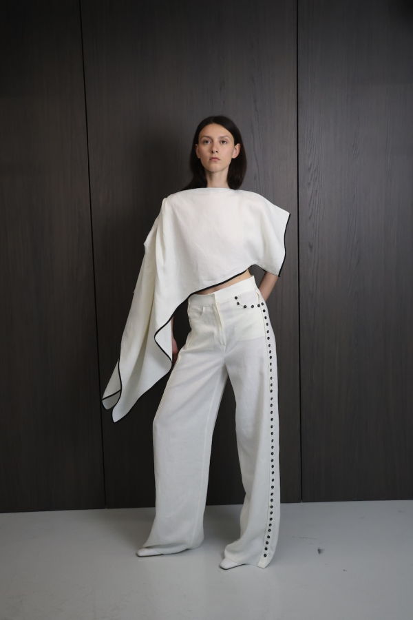 MAET Maila Multi Button Linen Pants