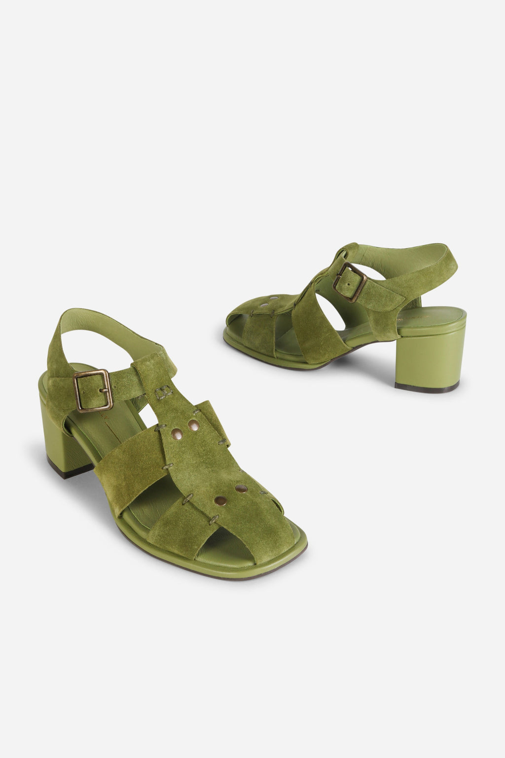 INTENTIONALLY __________. Maldova Fisherman Heel Sandal