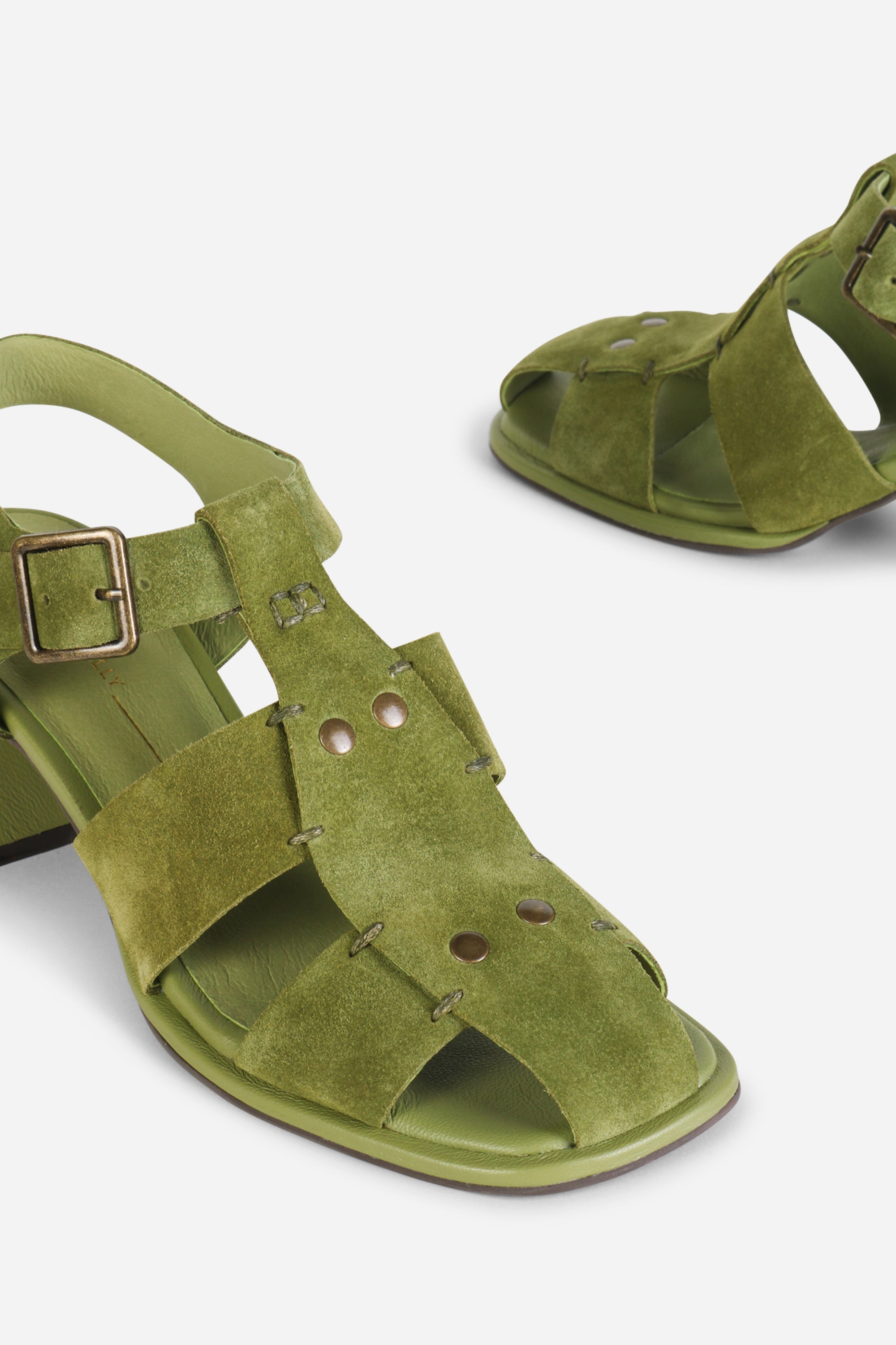 INTENTIONALLY __________. Maldova Fisherman Heel Sandal