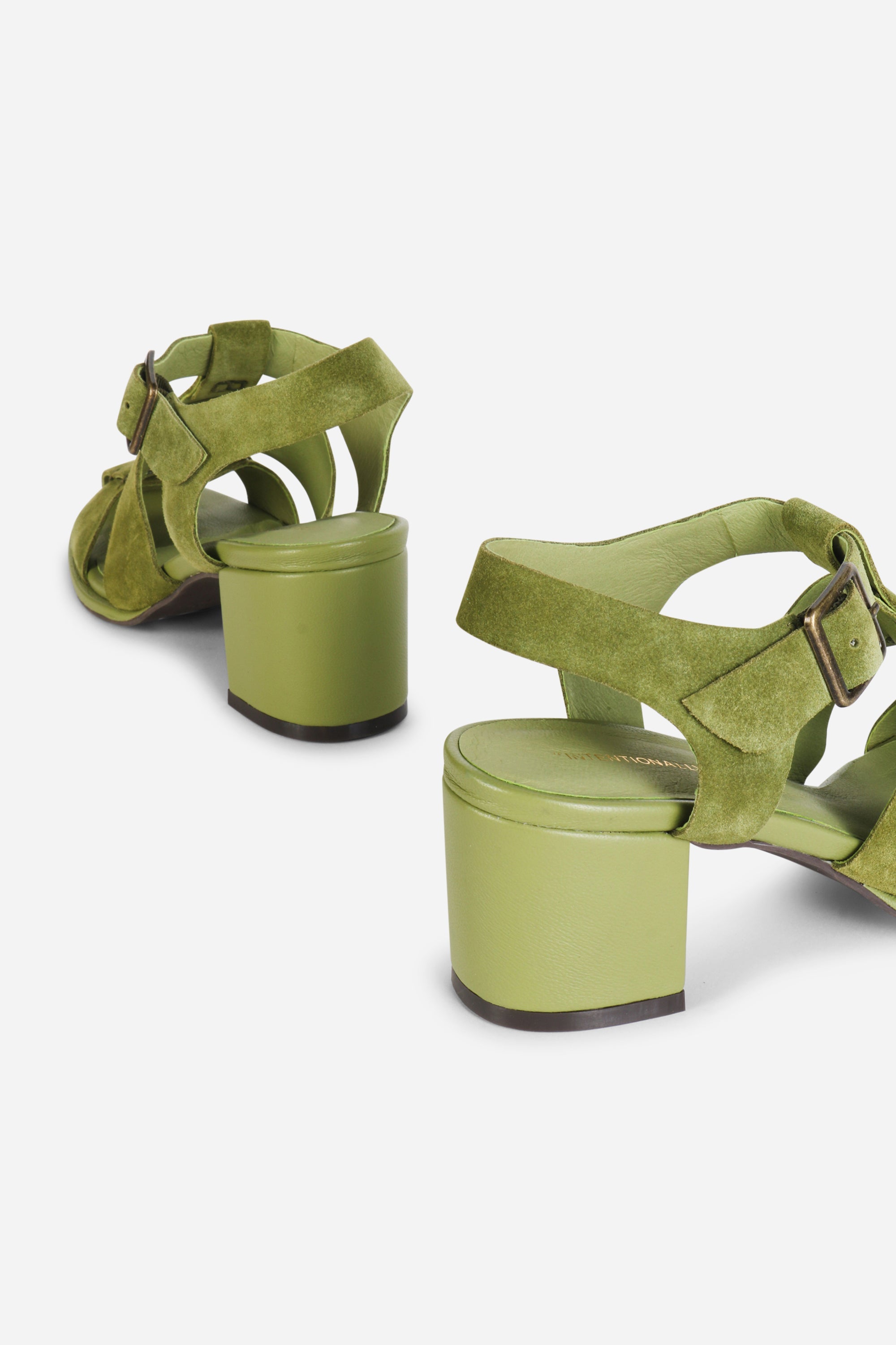 INTENTIONALLY __________. Maldova Fisherman Heel Sandal