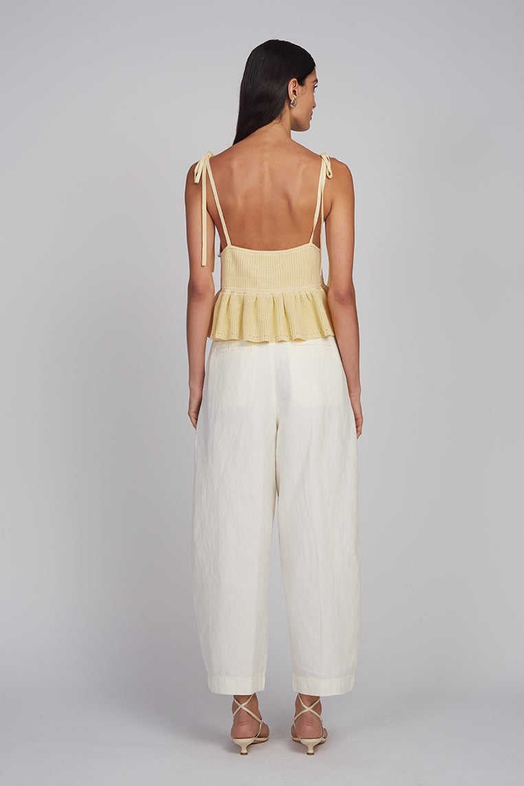 ELEVEN SIX Mali Cami Sweater Tank - Butter