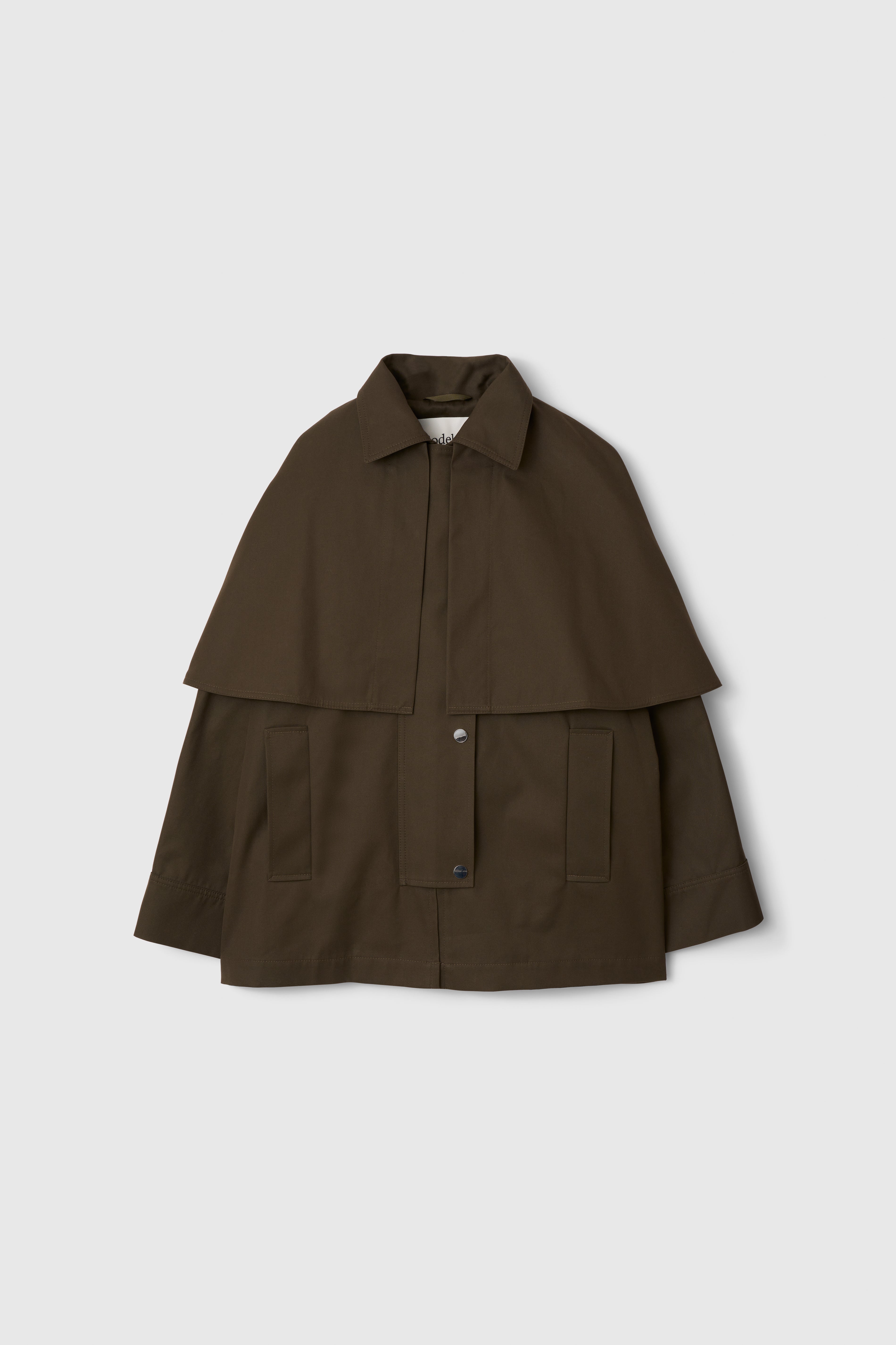Rodebjer Malin Coat - Brown Moss