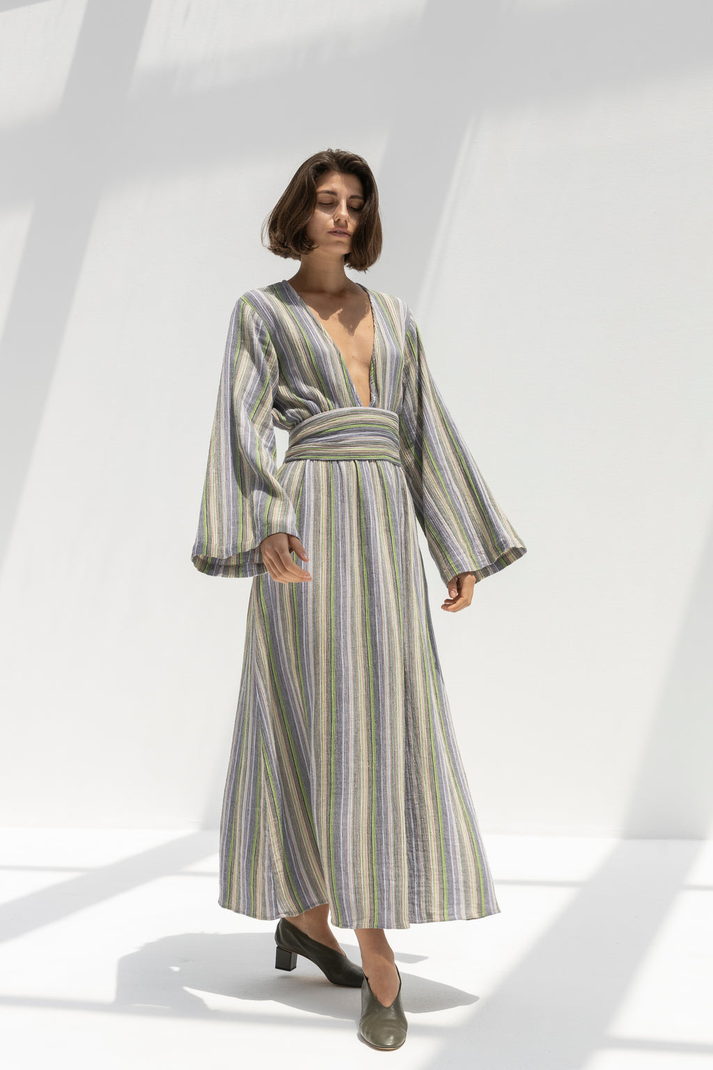 Mara Hoffman Blair Dress - Lilac Multi