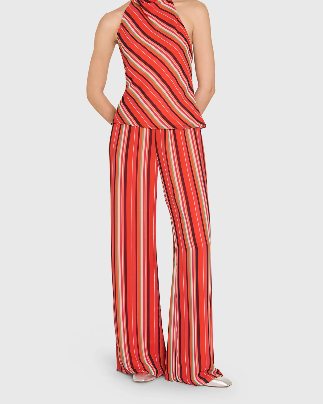 Amanda Uprichard Mariko Pants - Soleil Stripes