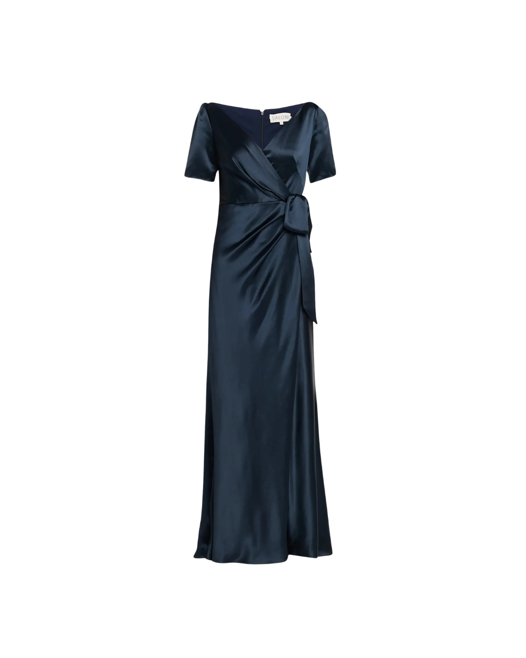 Saloni Marilyn Long Dress - Midnight