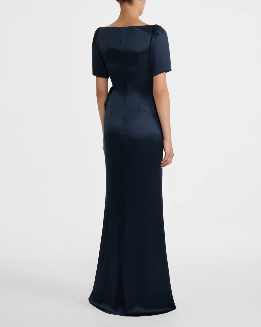Saloni Marilyn Long Dress - Midnight
