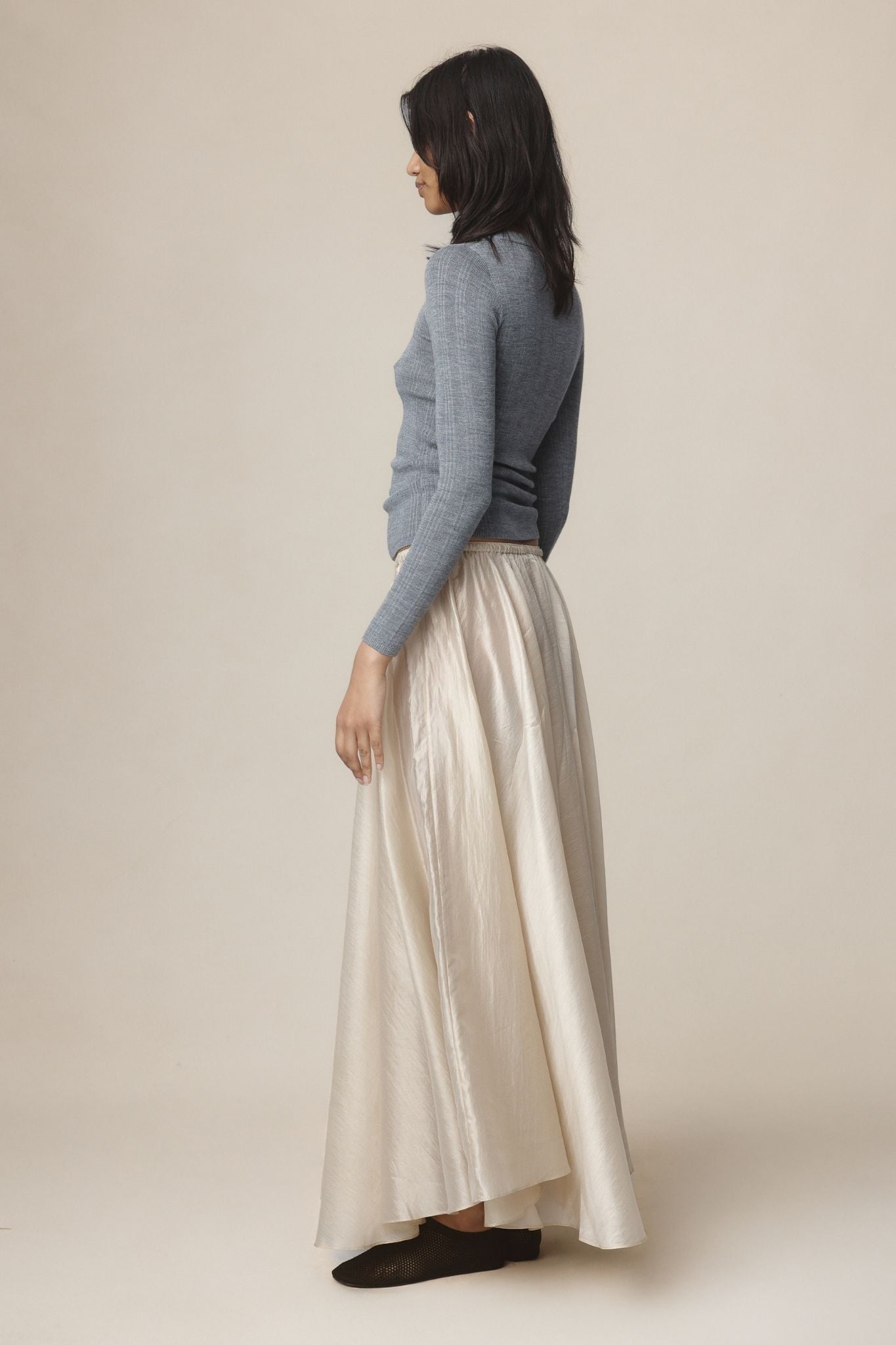 MARLE Satin Bayley Maxi Skirt