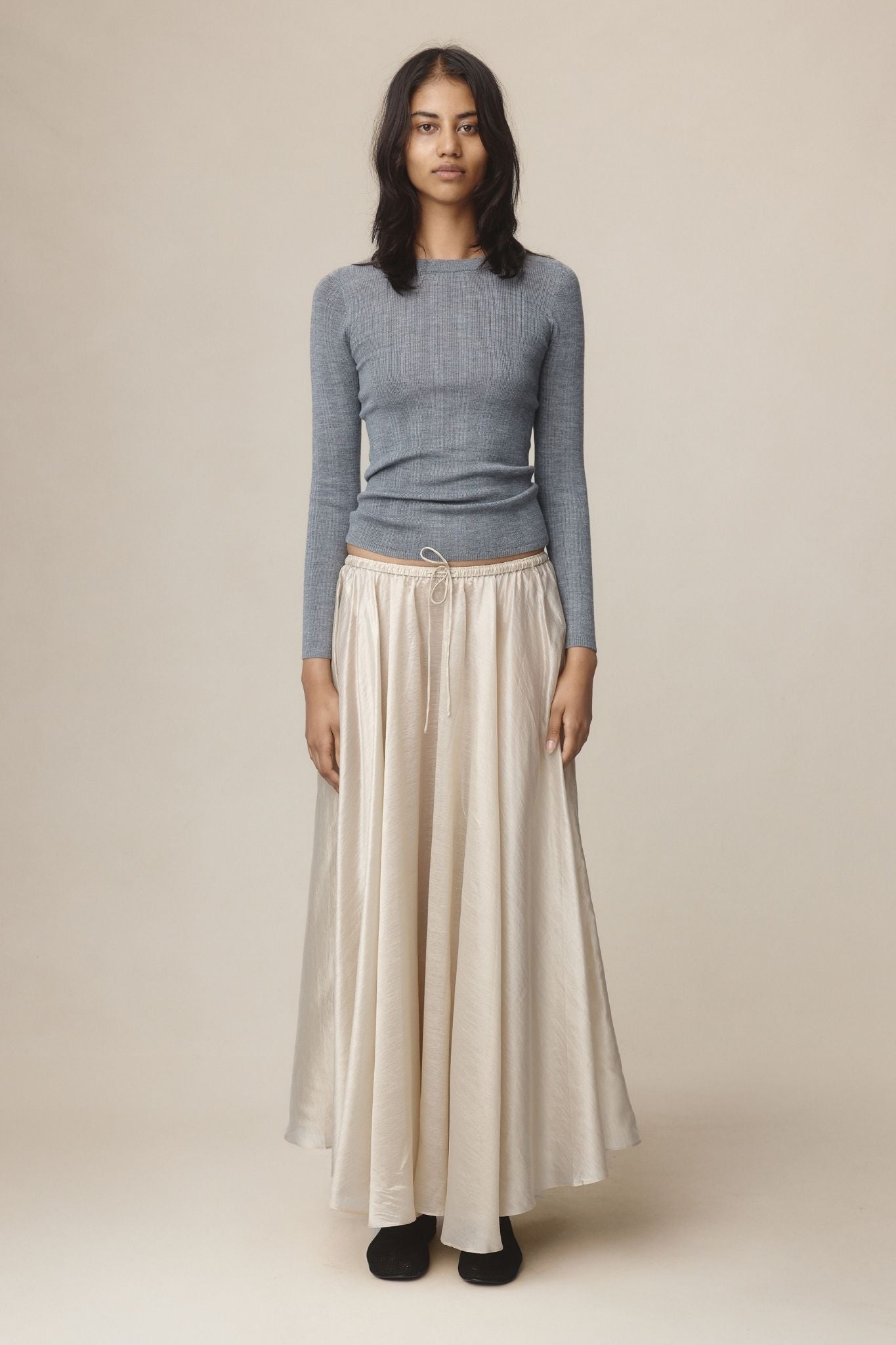 MARLE Satin Bayley Maxi Skirt