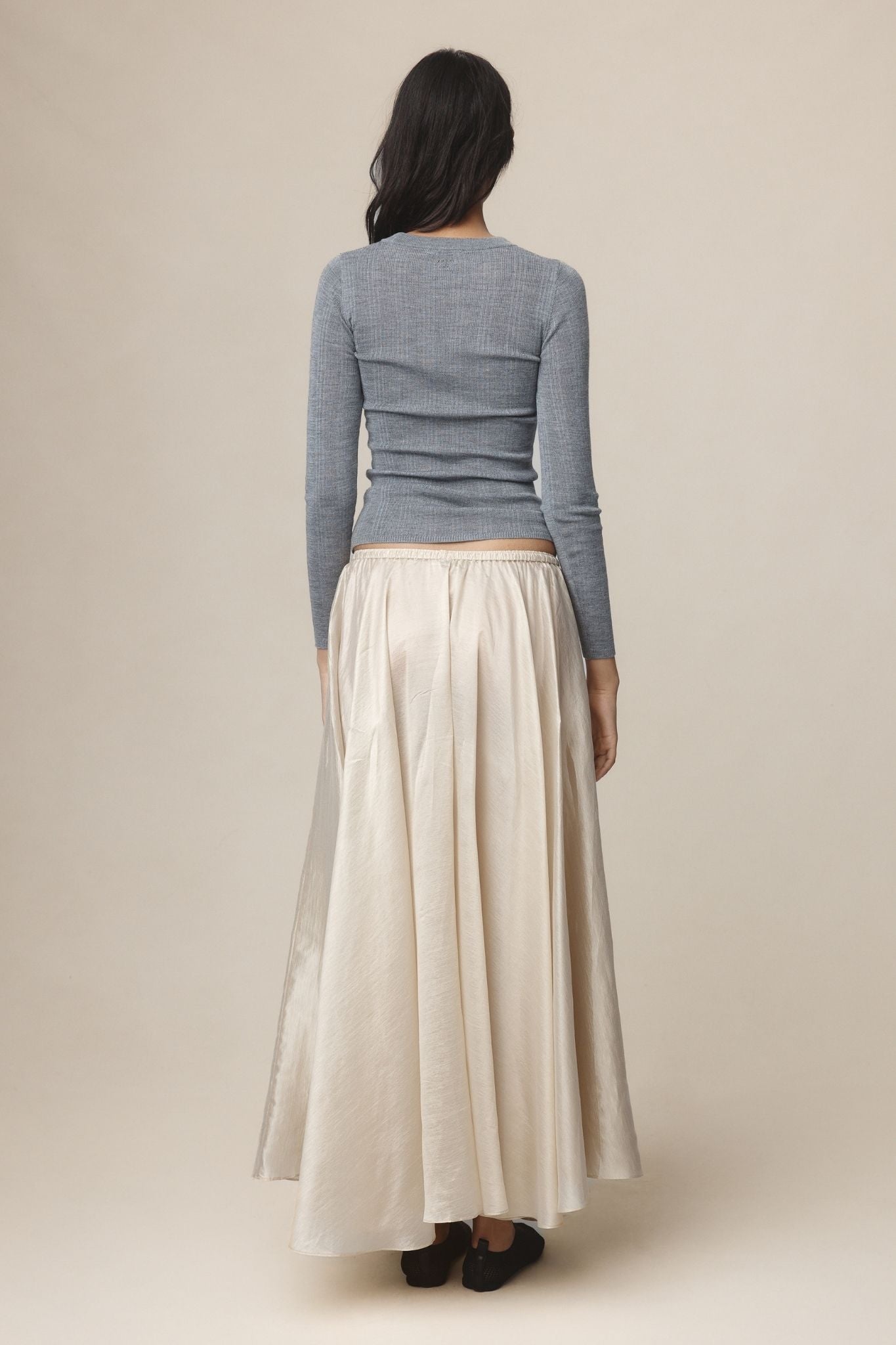 MARLE Satin Bayley Maxi Skirt