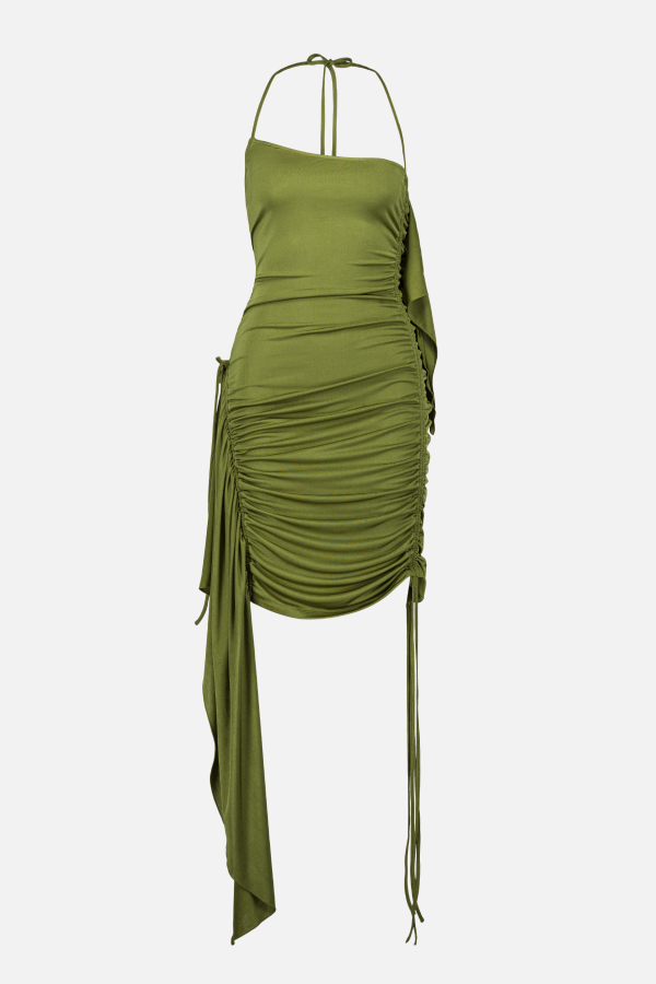 SAEMDI Mary Halterneck Dress