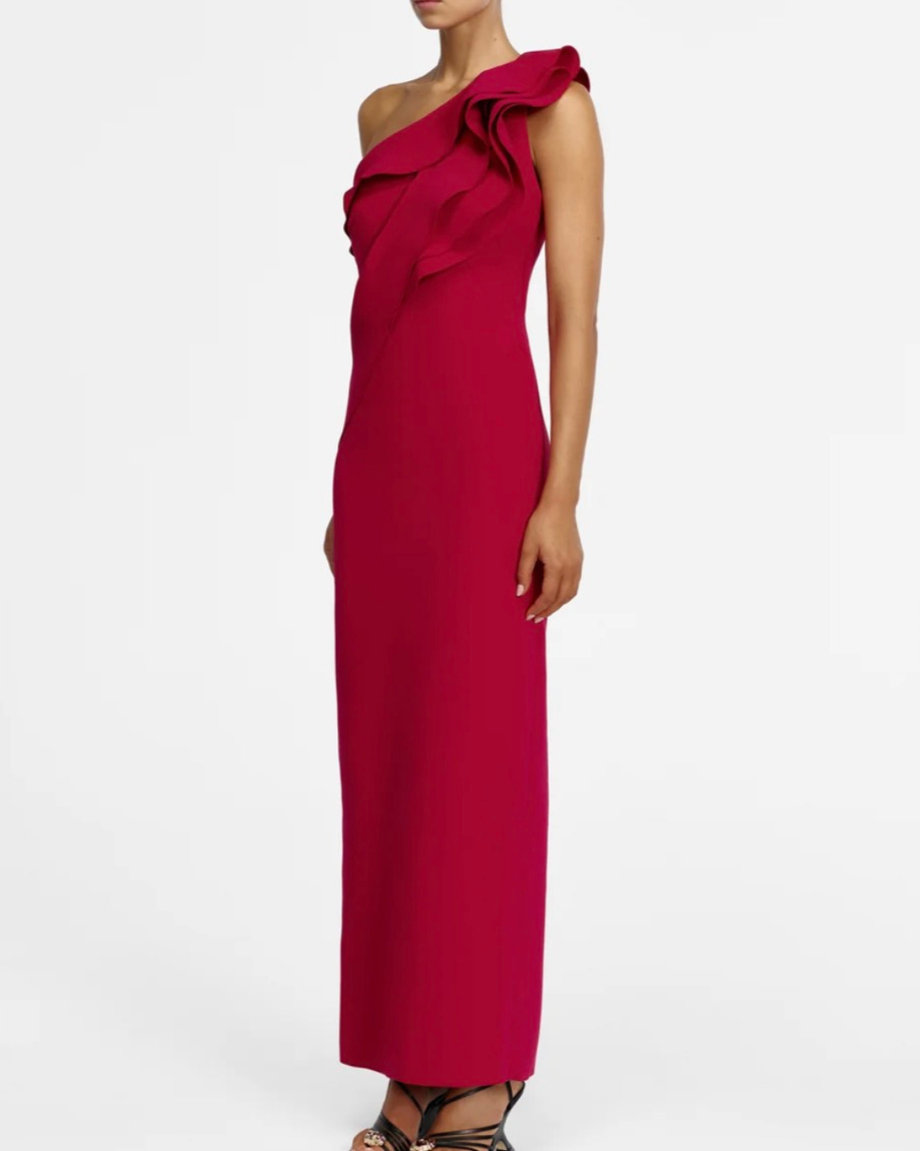Acler Matlock Maxi Dress - Berry