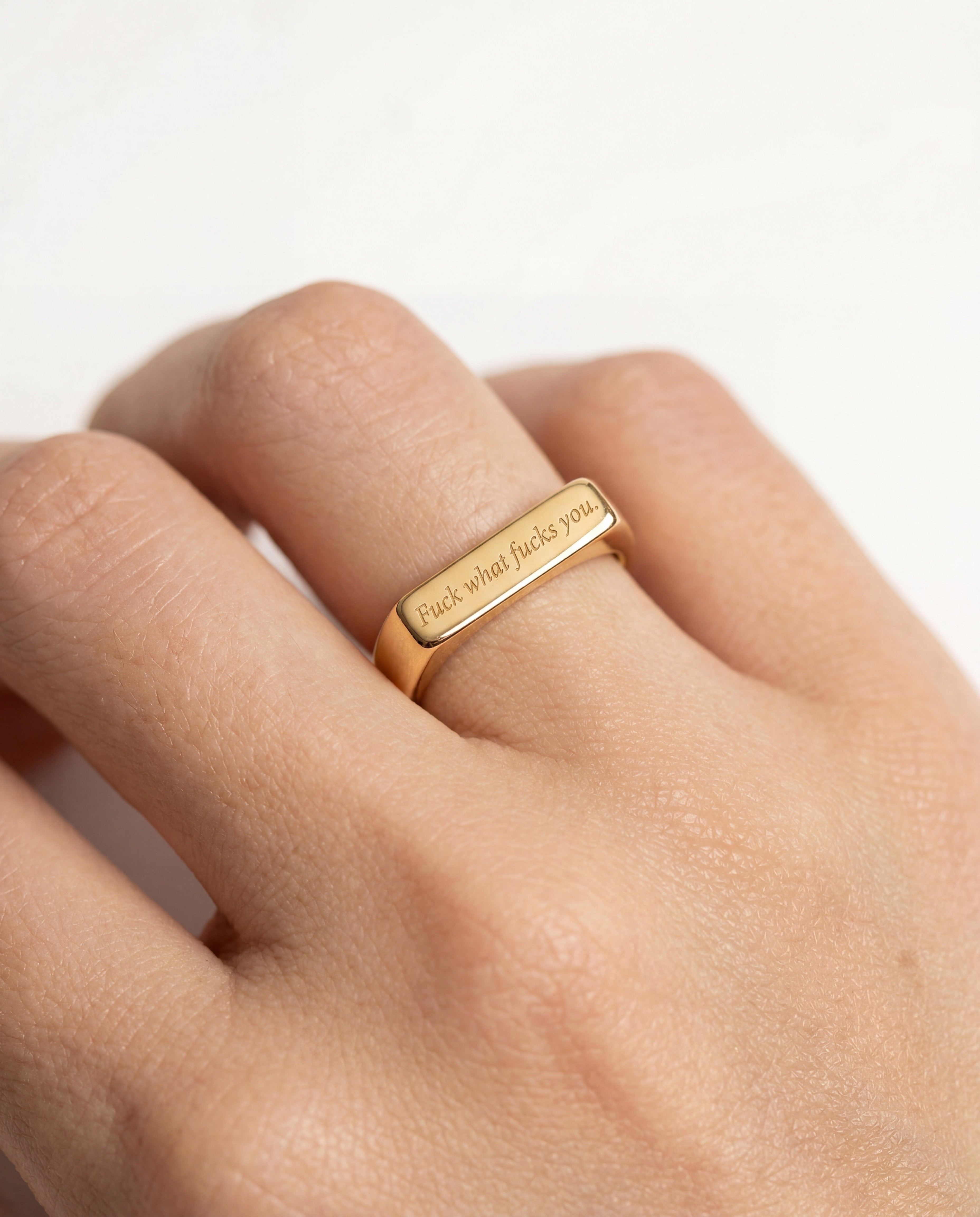 MATTER MATTERS Fuck What Fucks You Ring
