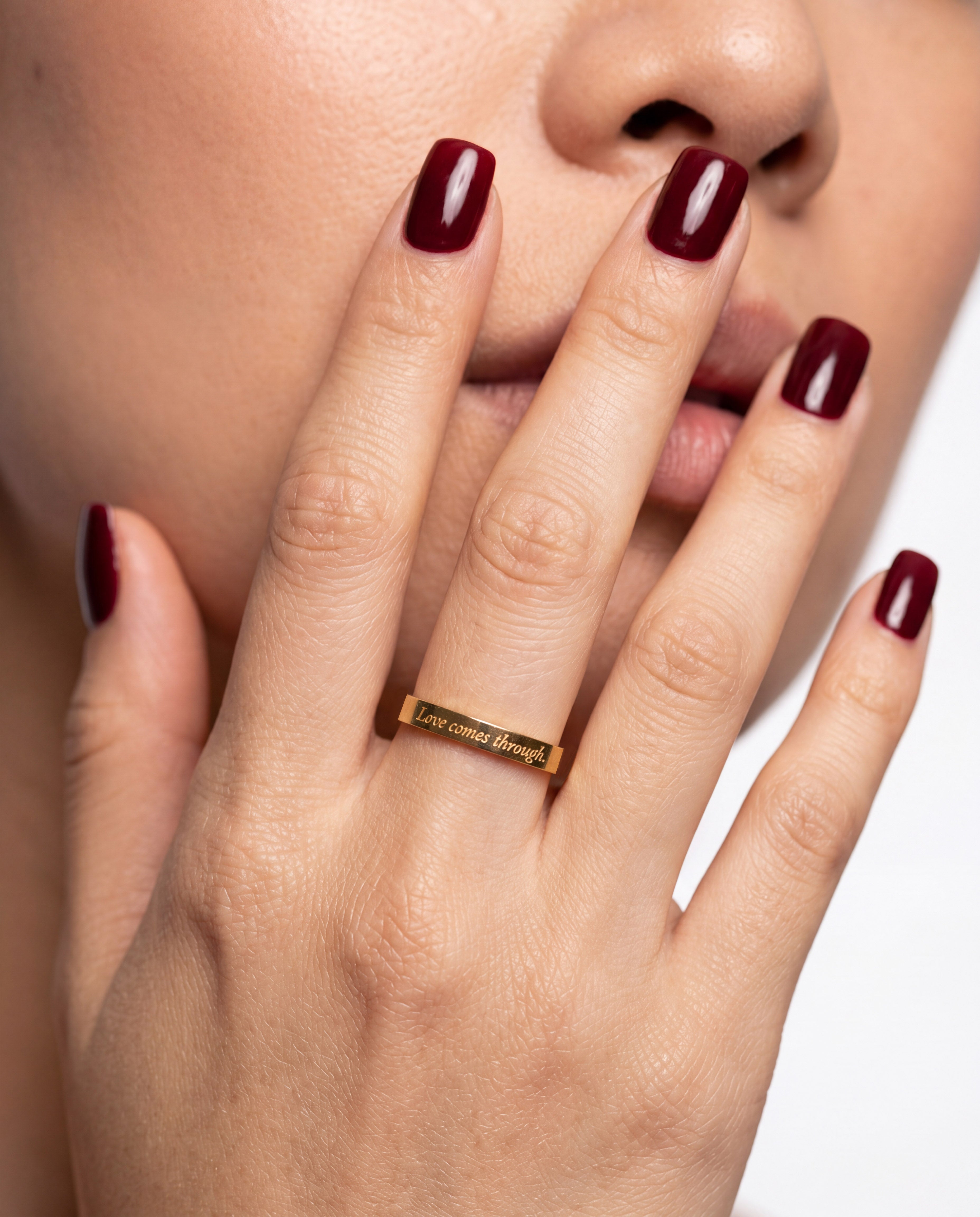 MATTER MATTERS Love Comes Through Gold Ring