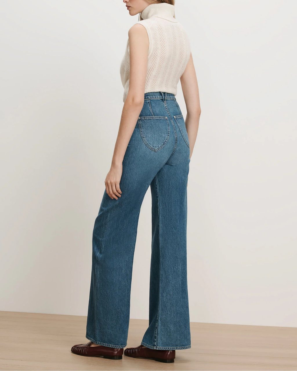 Veronica Beard Mazzy Cashmere Shell - Dove White