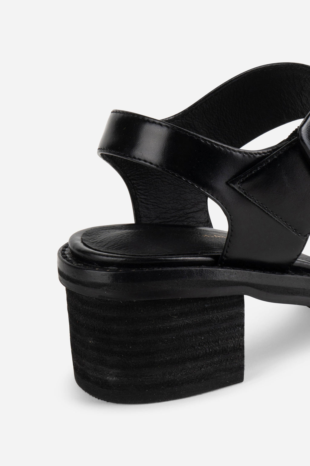 "INTENTIONALLY __________." Mazzy Stacked Heel City Sandal
