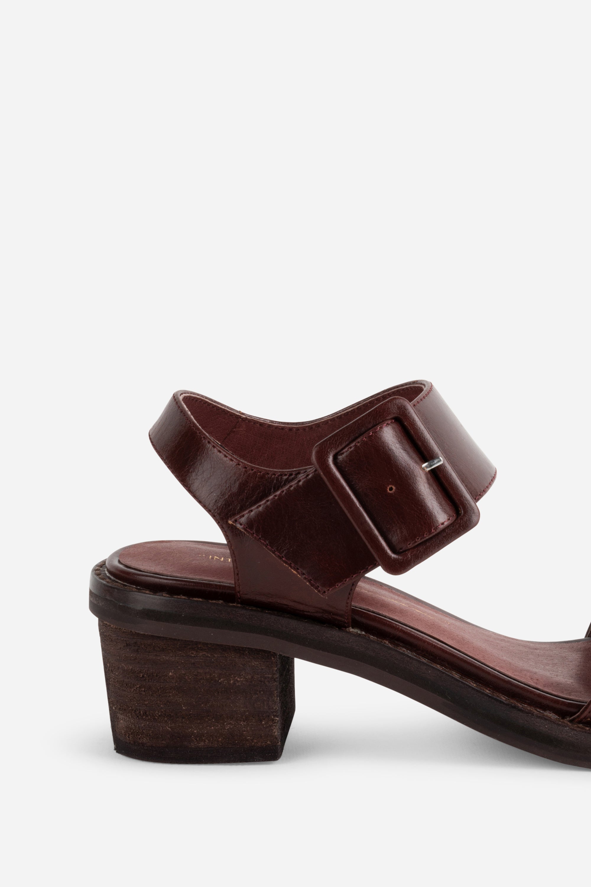 "INTENTIONALLY __________." Mazzy Stacked Heel City Sandal