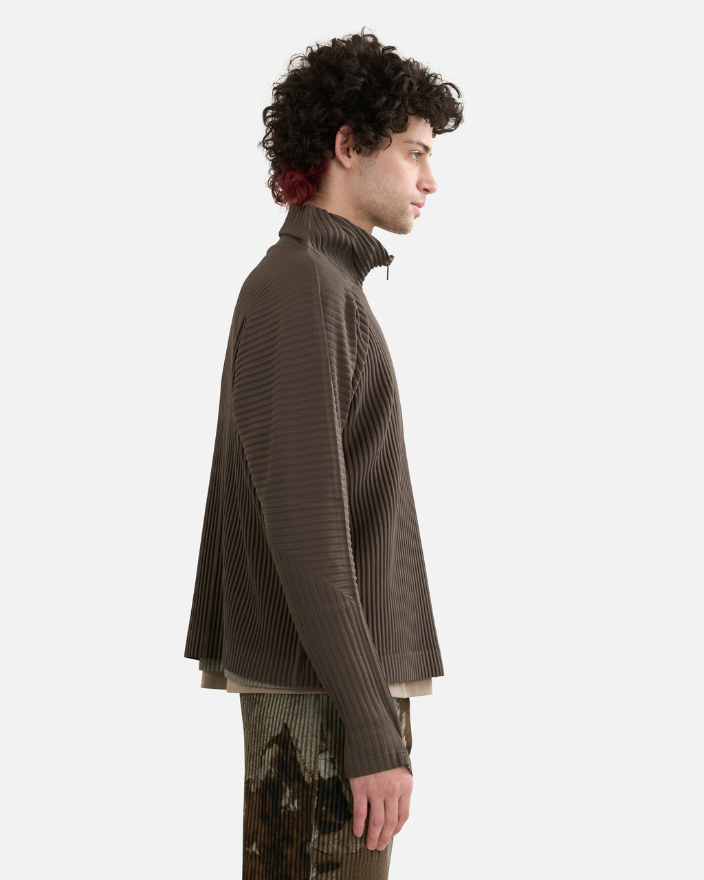 HOMME PLISSE ISSEY MIYAKE MC November Shirt - Mudstone Grey