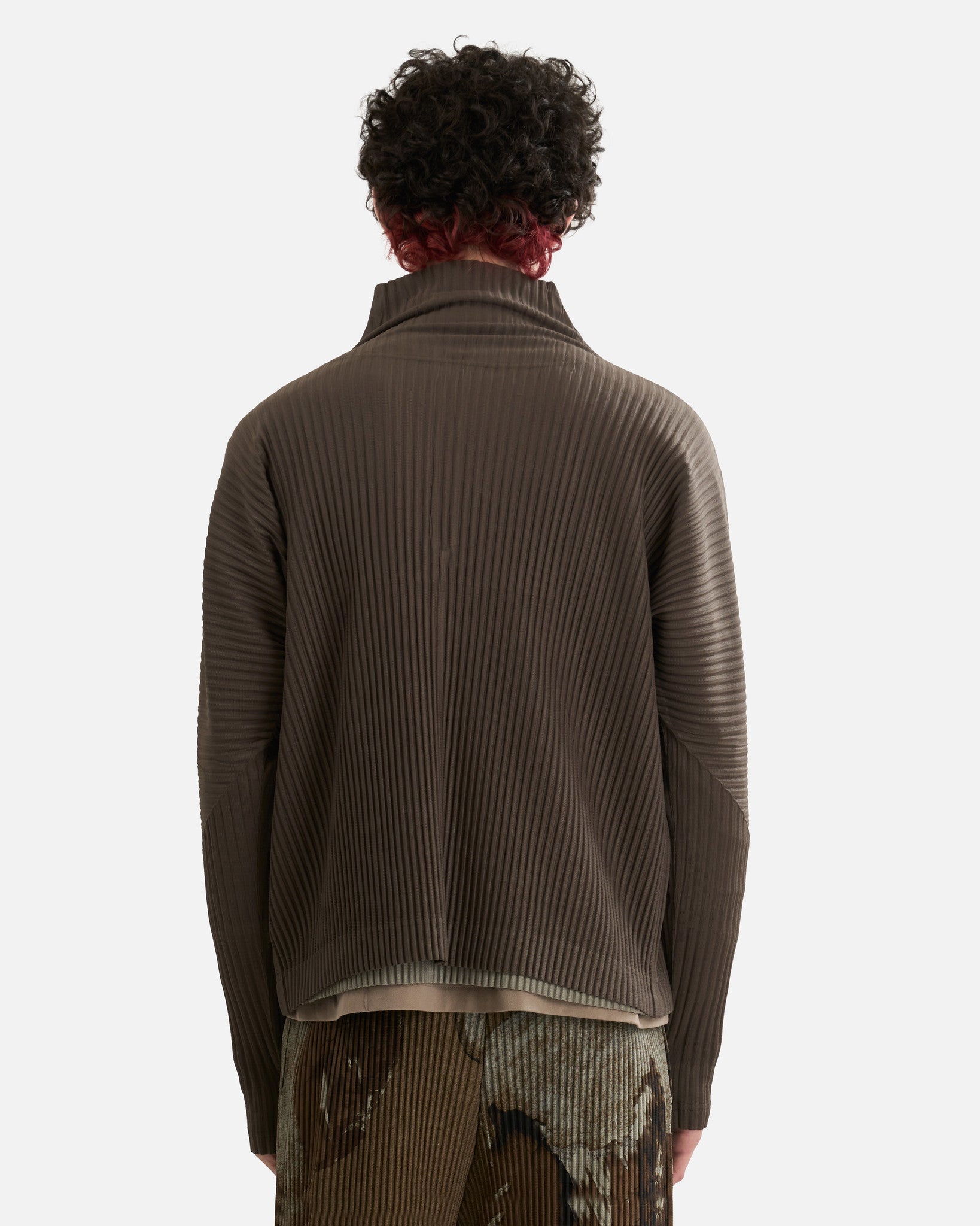 HOMME PLISSE ISSEY MIYAKE MC November Shirt - Mudstone Grey