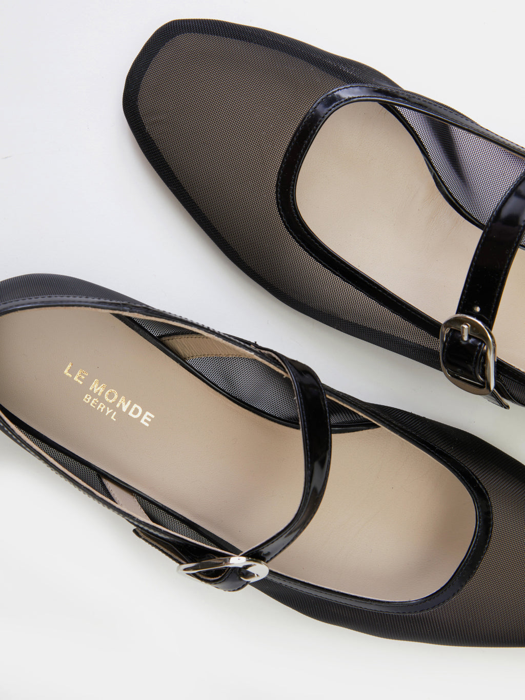 Le Monde Beryl MESH MARY JANE - black