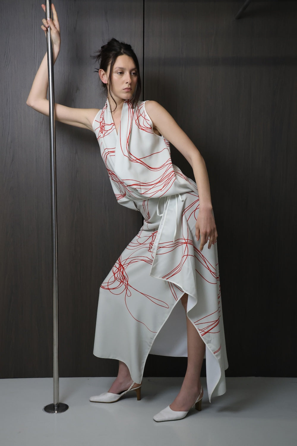 MAET Mess Printed Top